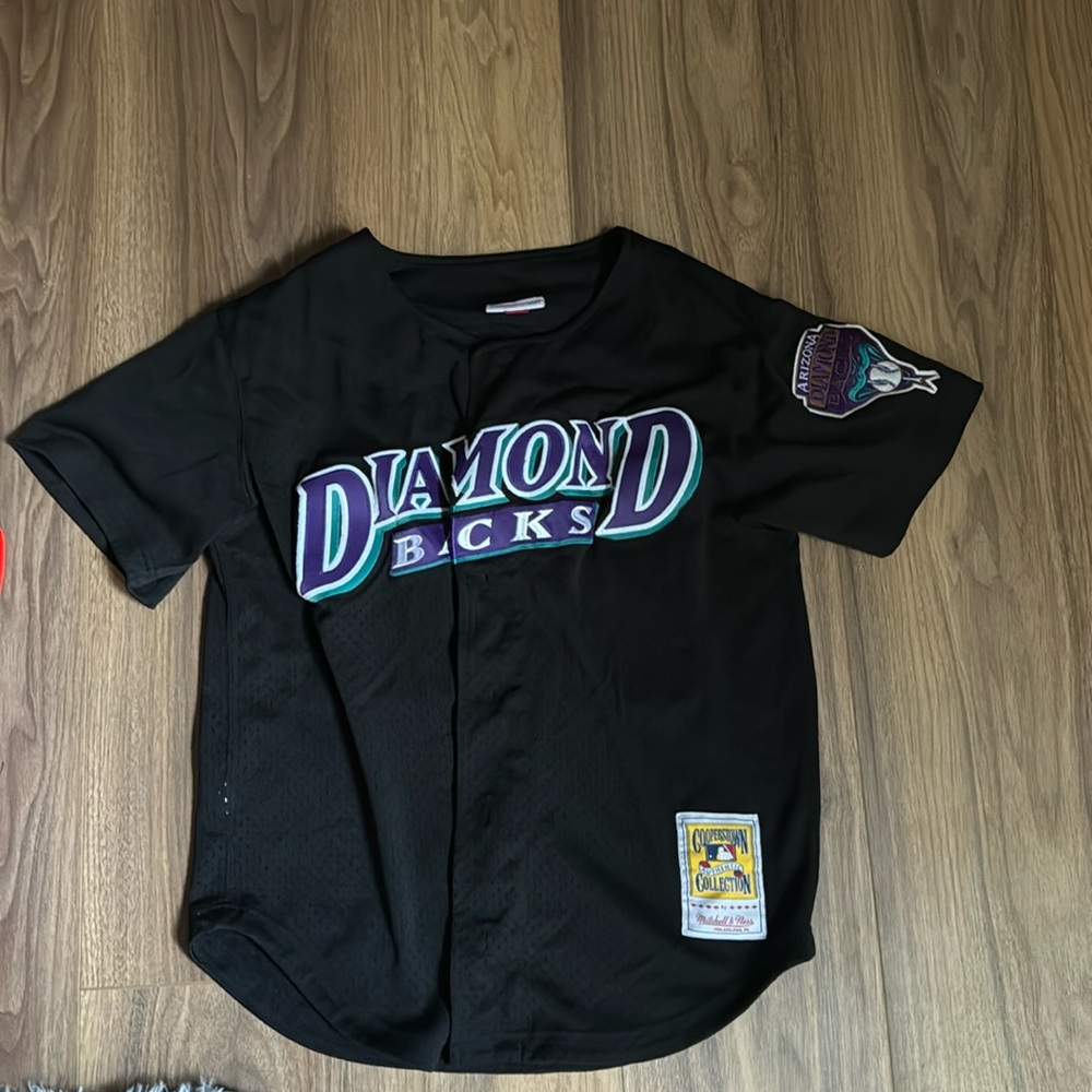 1999 Luis Gonzales cooperstown collection Jersey